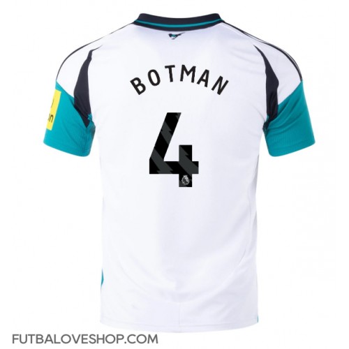 Dres Newcastle United Sven Botman #4 Tretina 2024-25 Krátky Rukáv